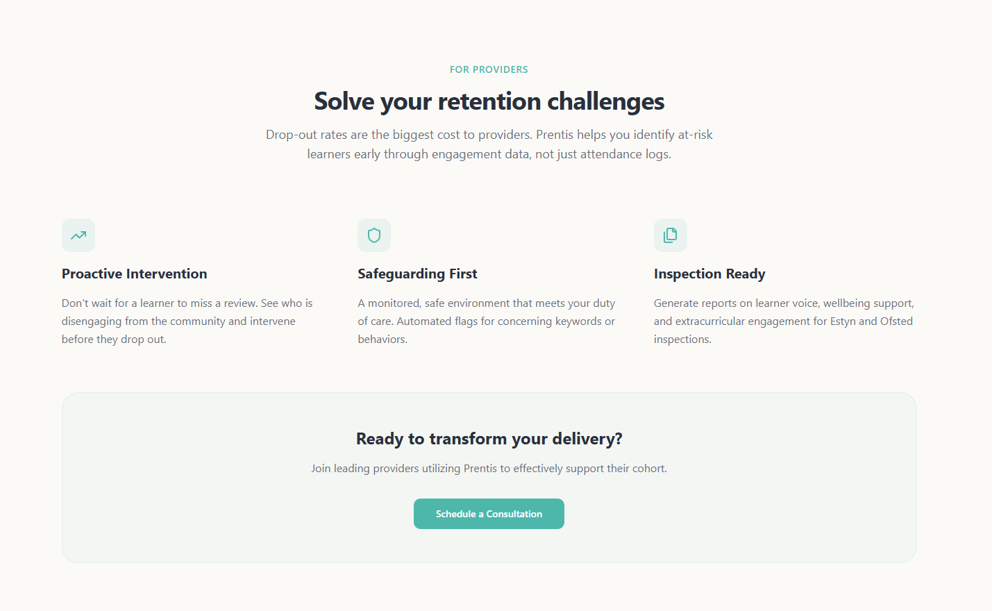 Prentis screenshot 1